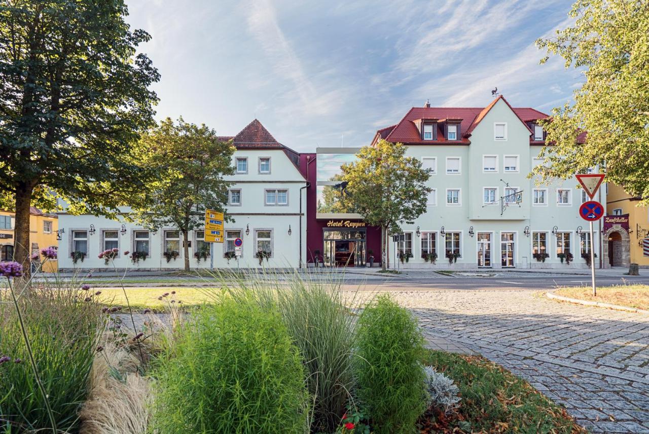 Hotel Rappen Rothenburg Ob Der Tauber Luaran gambar