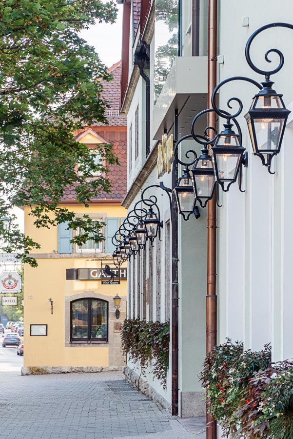 Hotel Rappen Rothenburg Ob Der Tauber Luaran gambar