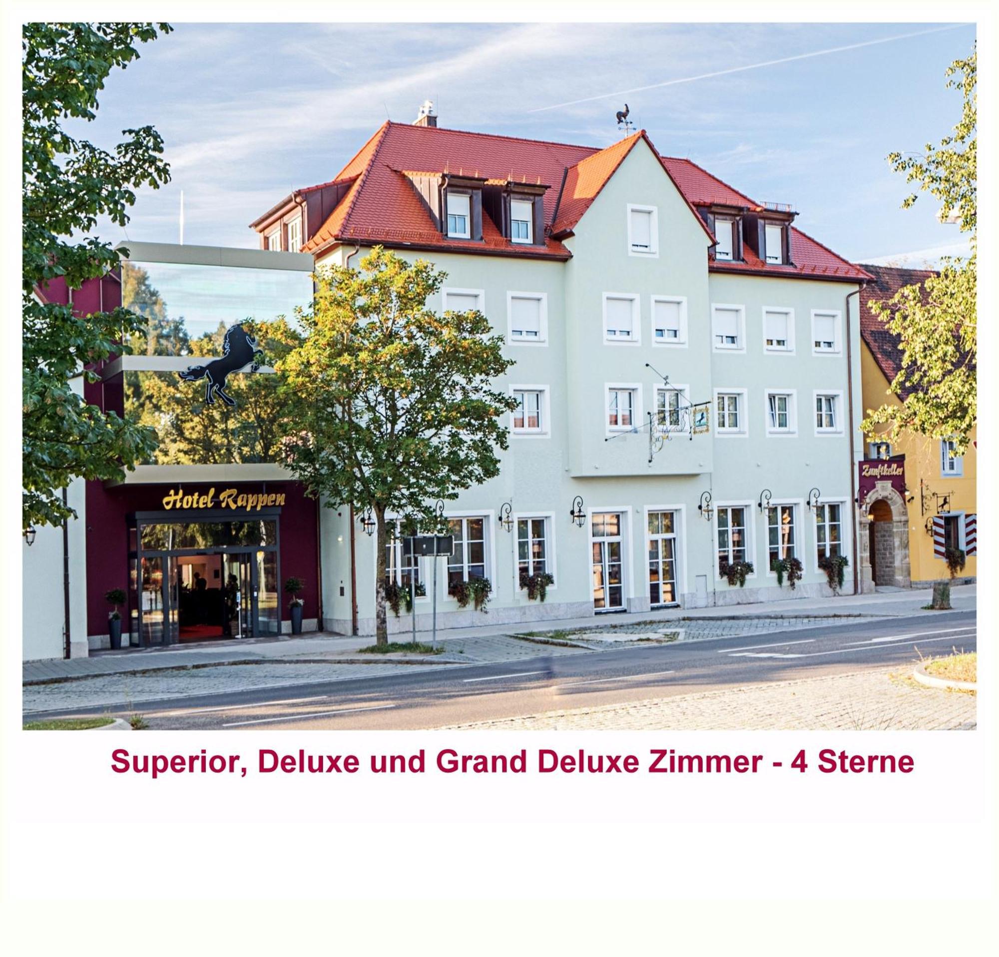 Hotel Rappen Rothenburg Ob Der Tauber Luaran gambar