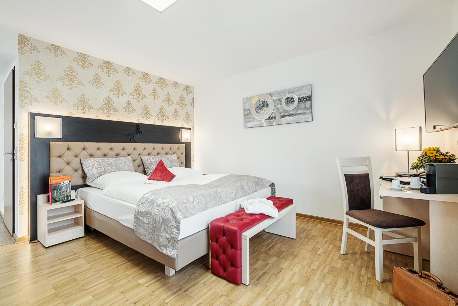 Hotel Rappen Rothenburg Ob Der Tauber Bilik gambar